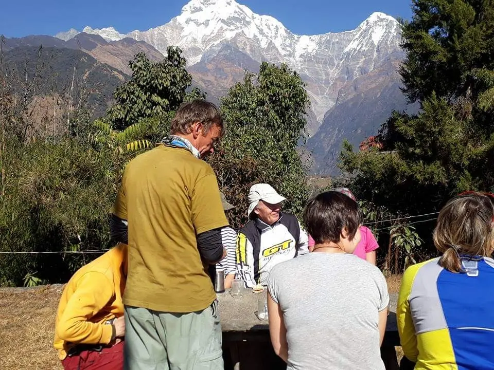Major Places and Viewpoints on the Annapurna Area