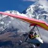 Ultralight flight over Pokhara with Mount Fishtail and Annapurna Himalayas